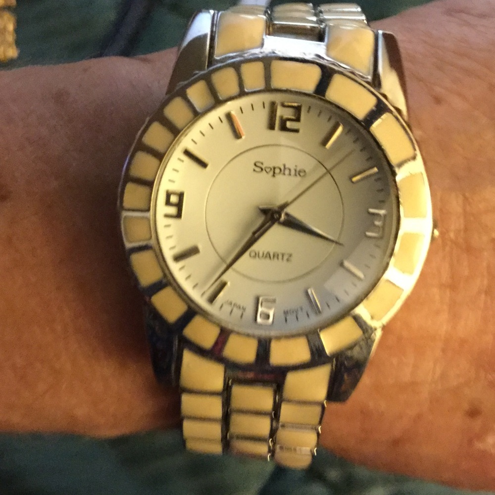 Unisex Sophie Cream Colored Watch
